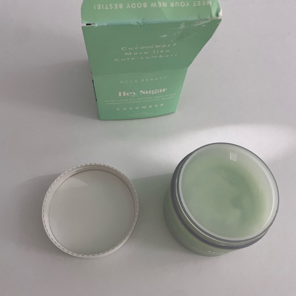 NCLA - Hey, Sugar Natural Body Scrub Cucumber 250 g NEW - Picture 6 of 8